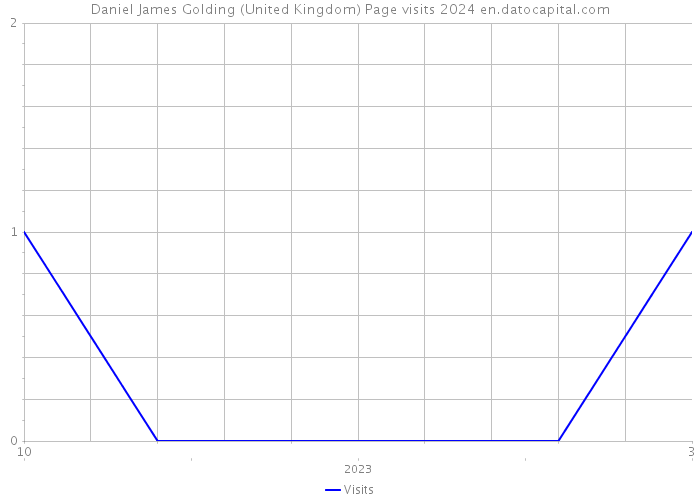 Daniel James Golding (United Kingdom) Page visits 2024 
