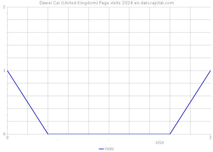 Dawei Cai (United Kingdom) Page visits 2024 