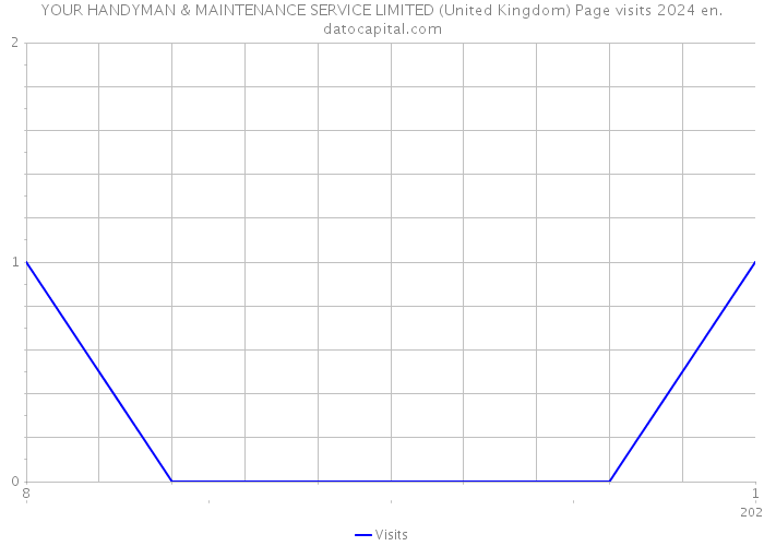 YOUR HANDYMAN & MAINTENANCE SERVICE LIMITED (United Kingdom) Page visits 2024 
