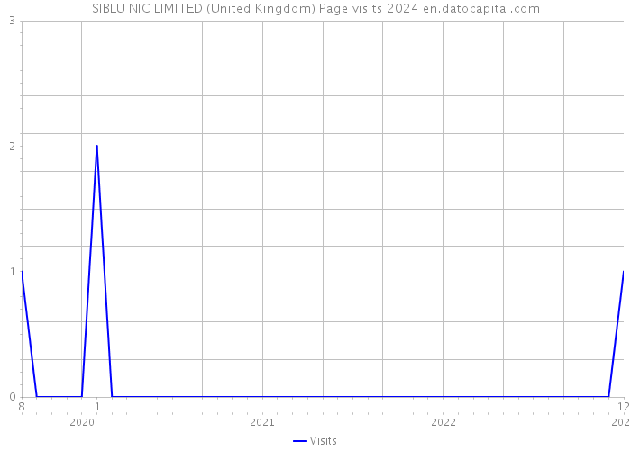 SIBLU NIC LIMITED (United Kingdom) Page visits 2024 