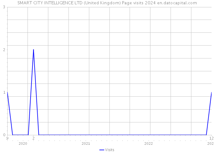 SMART CITY INTELLIGENCE LTD (United Kingdom) Page visits 2024 