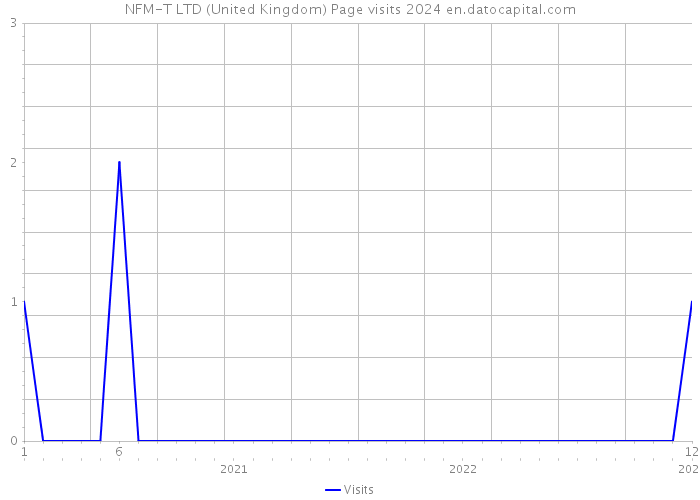 NFM-T LTD (United Kingdom) Page visits 2024 