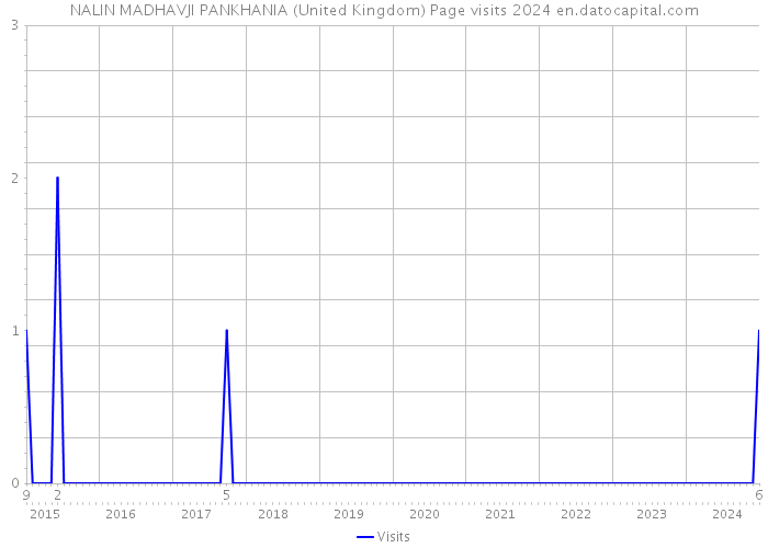 NALIN MADHAVJI PANKHANIA (United Kingdom) Page visits 2024 