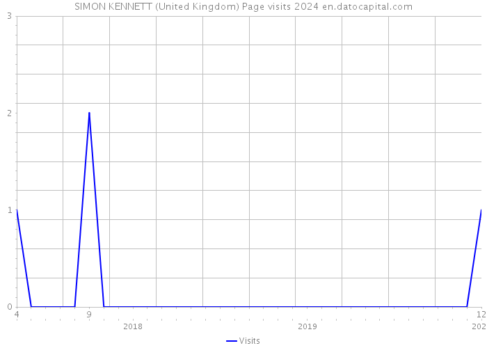 SIMON KENNETT (United Kingdom) Page visits 2024 