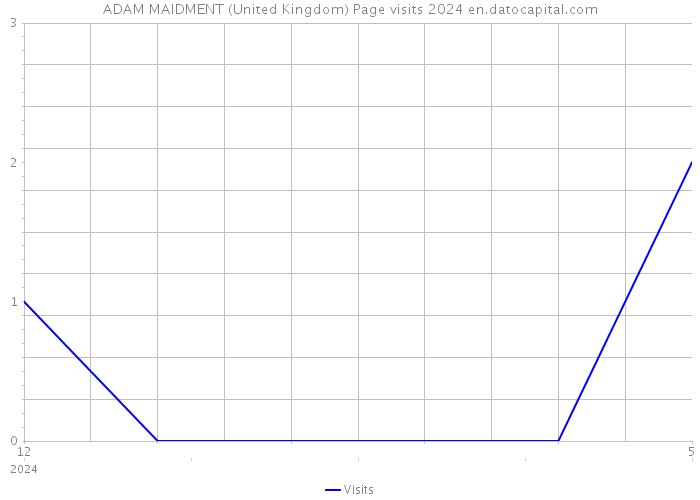 ADAM MAIDMENT (United Kingdom) Page visits 2024 