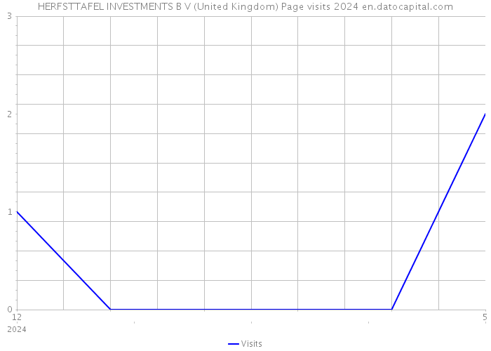 HERFSTTAFEL INVESTMENTS B V (United Kingdom) Page visits 2024 