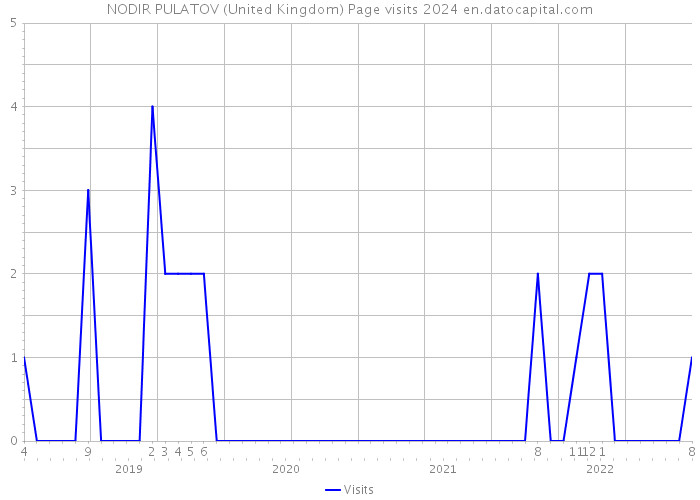 NODIR PULATOV (United Kingdom) Page visits 2024 