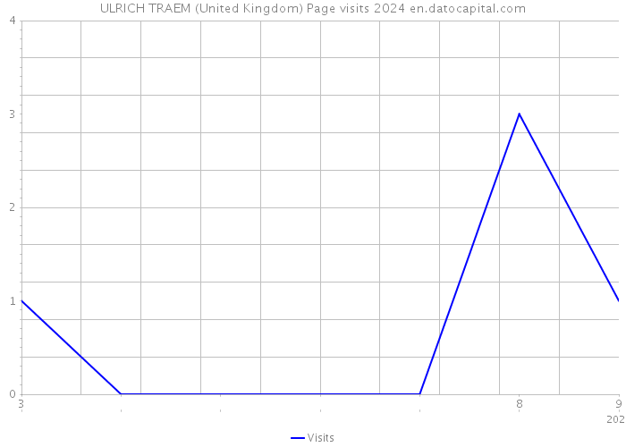 ULRICH TRAEM (United Kingdom) Page visits 2024 