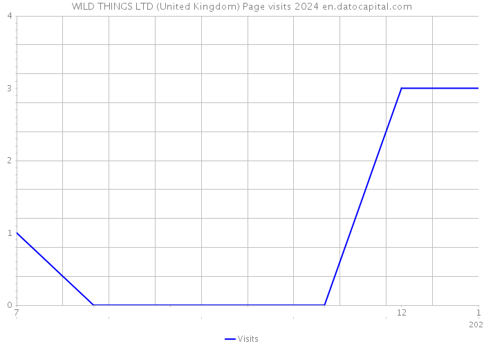 WILD THINGS LTD (United Kingdom) Page visits 2024 