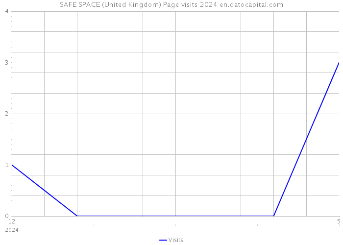 SAFE SPACE (United Kingdom) Page visits 2024 