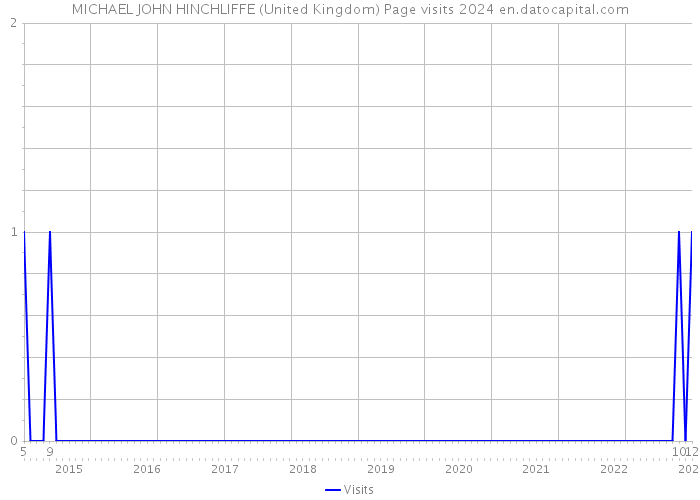 MICHAEL JOHN HINCHLIFFE (United Kingdom) Page visits 2024 