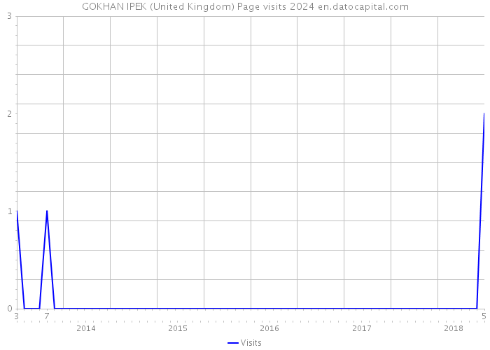 GOKHAN IPEK (United Kingdom) Page visits 2024 
