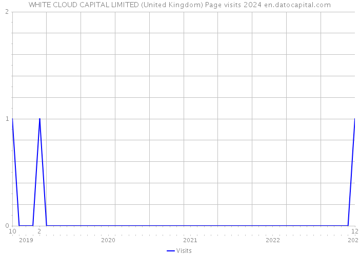 WHITE CLOUD CAPITAL LIMITED (United Kingdom) Page visits 2024 