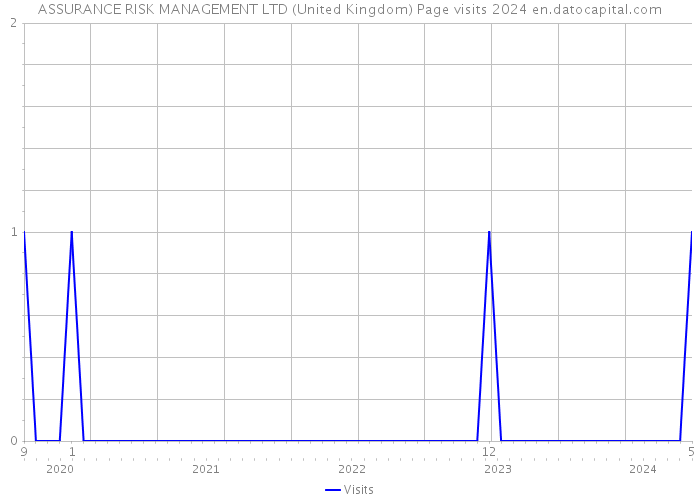 ASSURANCE RISK MANAGEMENT LTD (United Kingdom) Page visits 2024 