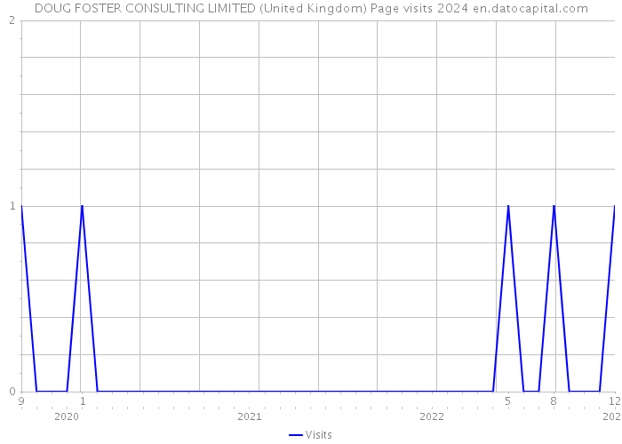 DOUG FOSTER CONSULTING LIMITED (United Kingdom) Page visits 2024 