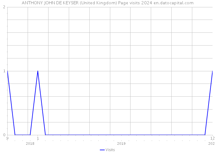 ANTHONY JOHN DE KEYSER (United Kingdom) Page visits 2024 