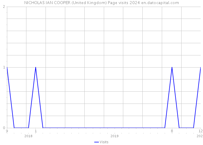 NICHOLAS IAN COOPER (United Kingdom) Page visits 2024 