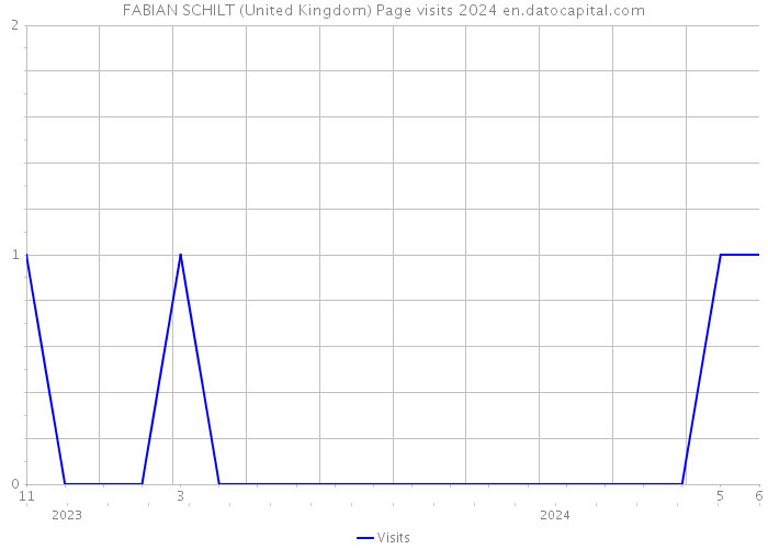 FABIAN SCHILT (United Kingdom) Page visits 2024 