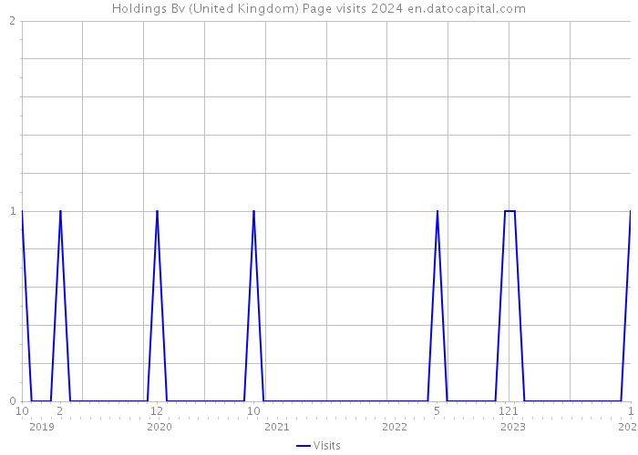 Holdings Bv (United Kingdom) Page visits 2024 