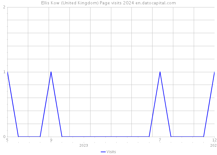 Ellis Kow (United Kingdom) Page visits 2024 
