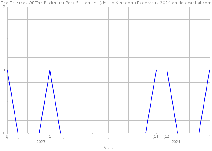 The Trustees Of The Buckhurst Park Settlement (United Kingdom) Page visits 2024 