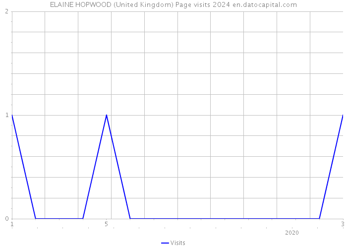 ELAINE HOPWOOD (United Kingdom) Page visits 2024 