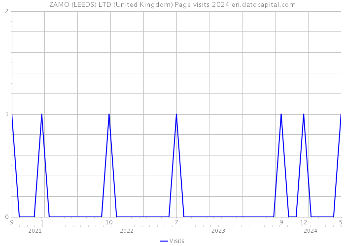 ZAMO (LEEDS) LTD (United Kingdom) Page visits 2024 
