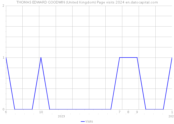 THOMAS EDWARD GOODWIN (United Kingdom) Page visits 2024 