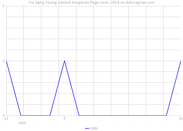 Yiu Sang Yeung (United Kingdom) Page visits 2024 
