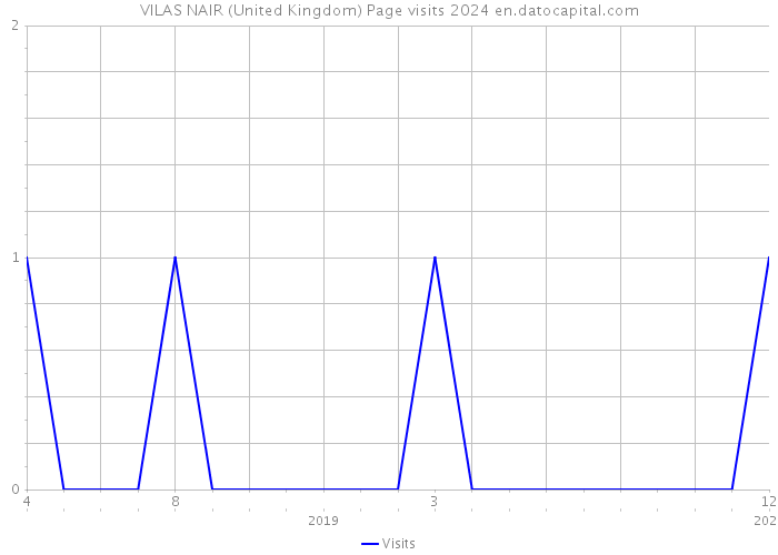 VILAS NAIR (United Kingdom) Page visits 2024 