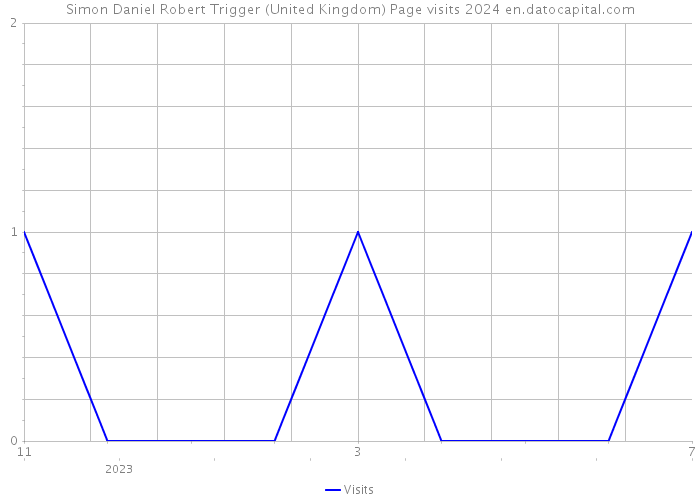 Simon Daniel Robert Trigger (United Kingdom) Page visits 2024 