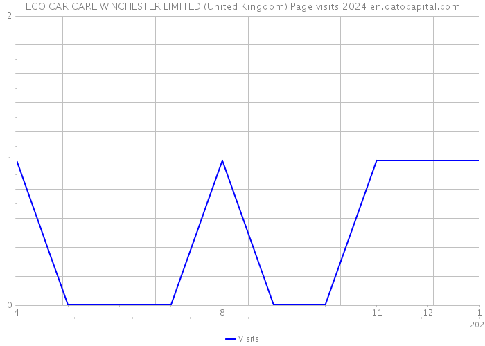 ECO CAR CARE WINCHESTER LIMITED (United Kingdom) Page visits 2024 