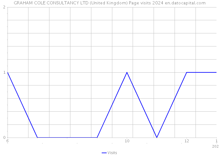 GRAHAM COLE CONSULTANCY LTD (United Kingdom) Page visits 2024 
