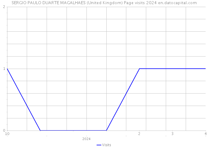 SERGIO PAULO DUARTE MAGALHAES (United Kingdom) Page visits 2024 
