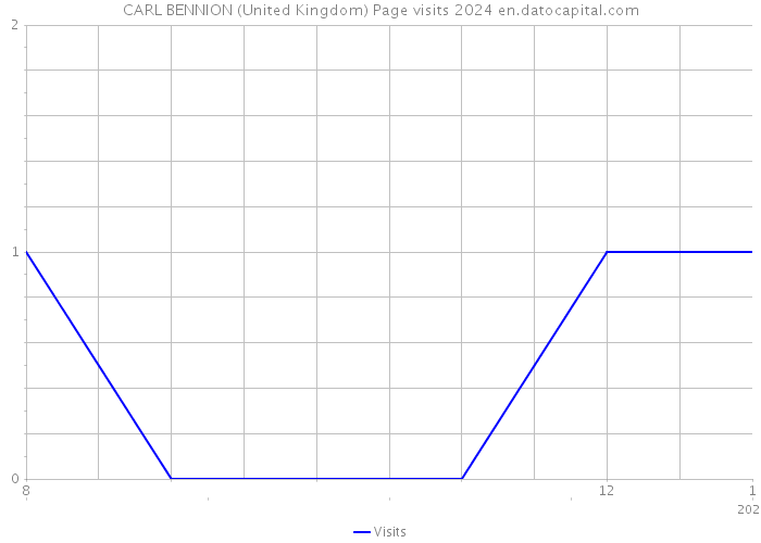 CARL BENNION (United Kingdom) Page visits 2024 