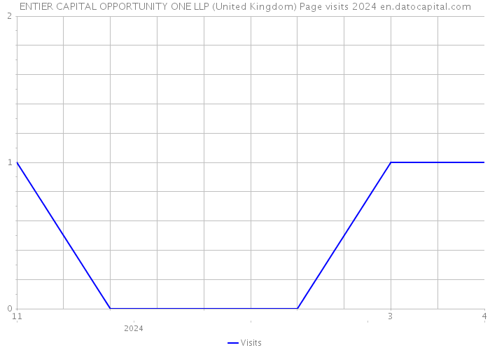 ENTIER CAPITAL OPPORTUNITY ONE LLP (United Kingdom) Page visits 2024 