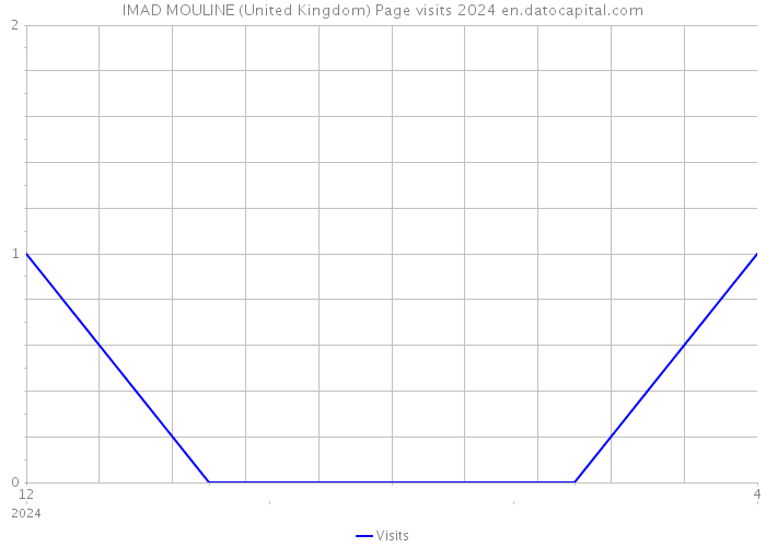 IMAD MOULINE (United Kingdom) Page visits 2024 