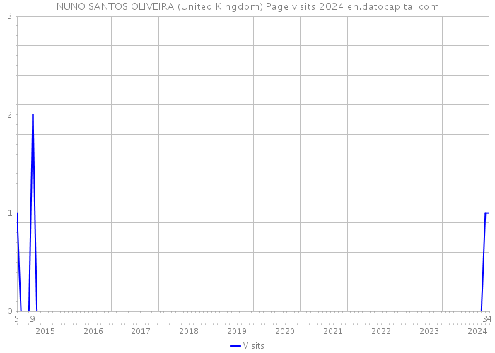 NUNO SANTOS OLIVEIRA (United Kingdom) Page visits 2024 