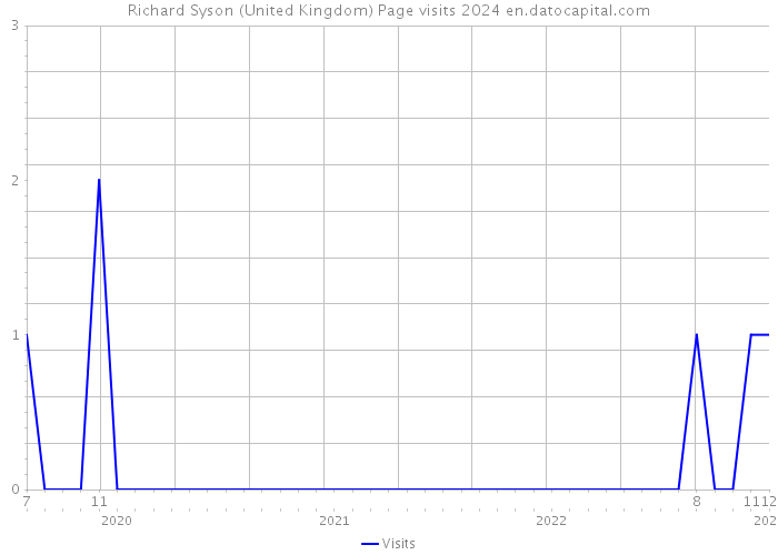 Richard Syson (United Kingdom) Page visits 2024 