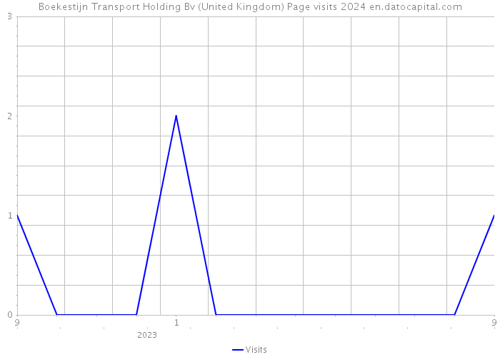 Boekestijn Transport Holding Bv (United Kingdom) Page visits 2024 