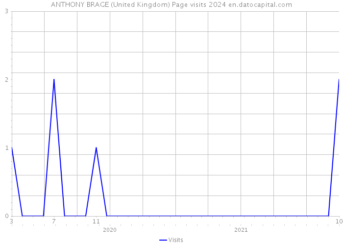 ANTHONY BRAGE (United Kingdom) Page visits 2024 