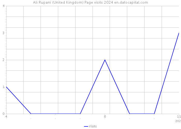 Ali Rupani (United Kingdom) Page visits 2024 