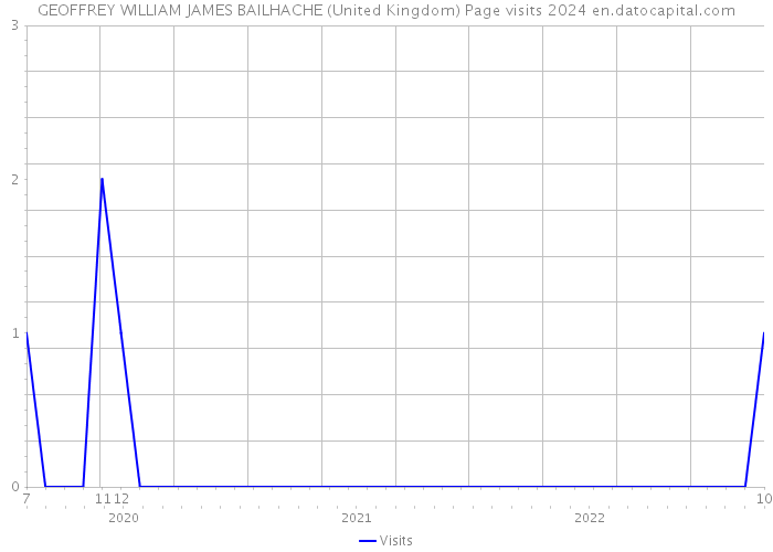 GEOFFREY WILLIAM JAMES BAILHACHE (United Kingdom) Page visits 2024 