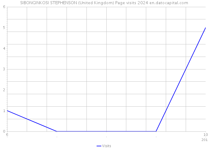 SIBONGINKOSI STEPHENSON (United Kingdom) Page visits 2024 