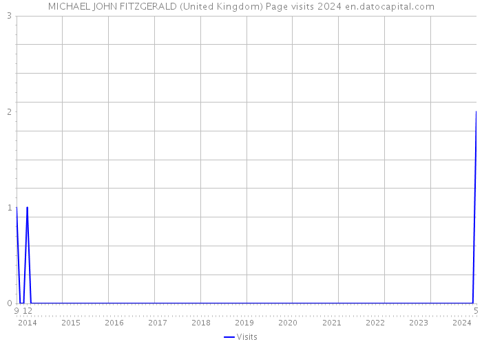 MICHAEL JOHN FITZGERALD (United Kingdom) Page visits 2024 