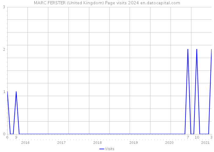 MARC FERSTER (United Kingdom) Page visits 2024 