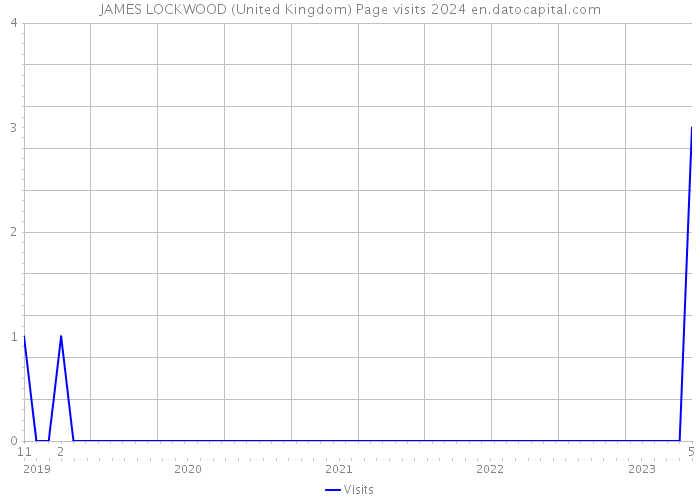 JAMES LOCKWOOD (United Kingdom) Page visits 2024 