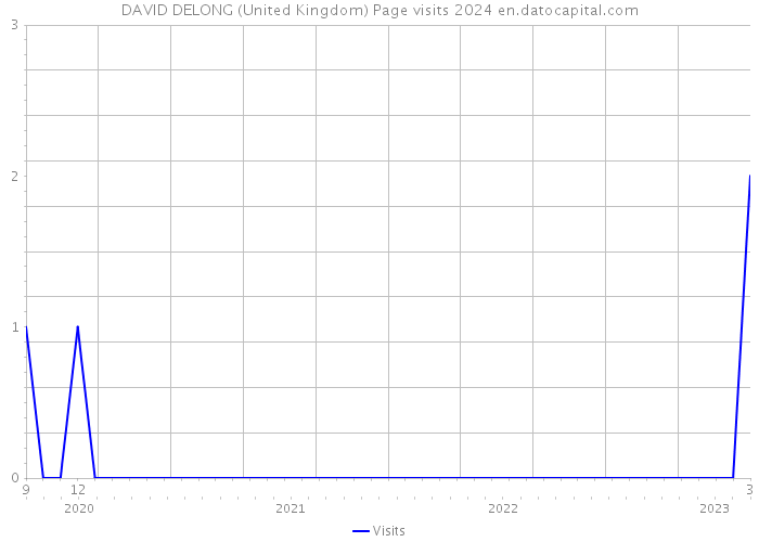 DAVID DELONG (United Kingdom) Page visits 2024 