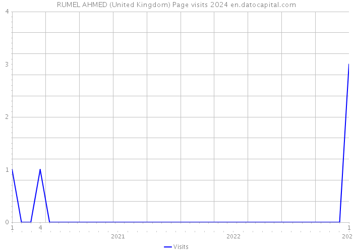 RUMEL AHMED (United Kingdom) Page visits 2024 