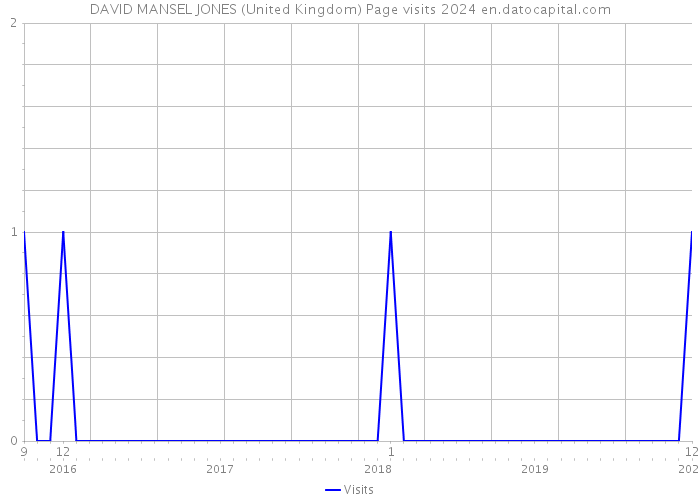 DAVID MANSEL JONES (United Kingdom) Page visits 2024 